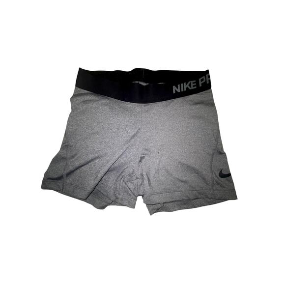 Womens Nike Pros Shorts Grey Size Small - Picture 1 of 3